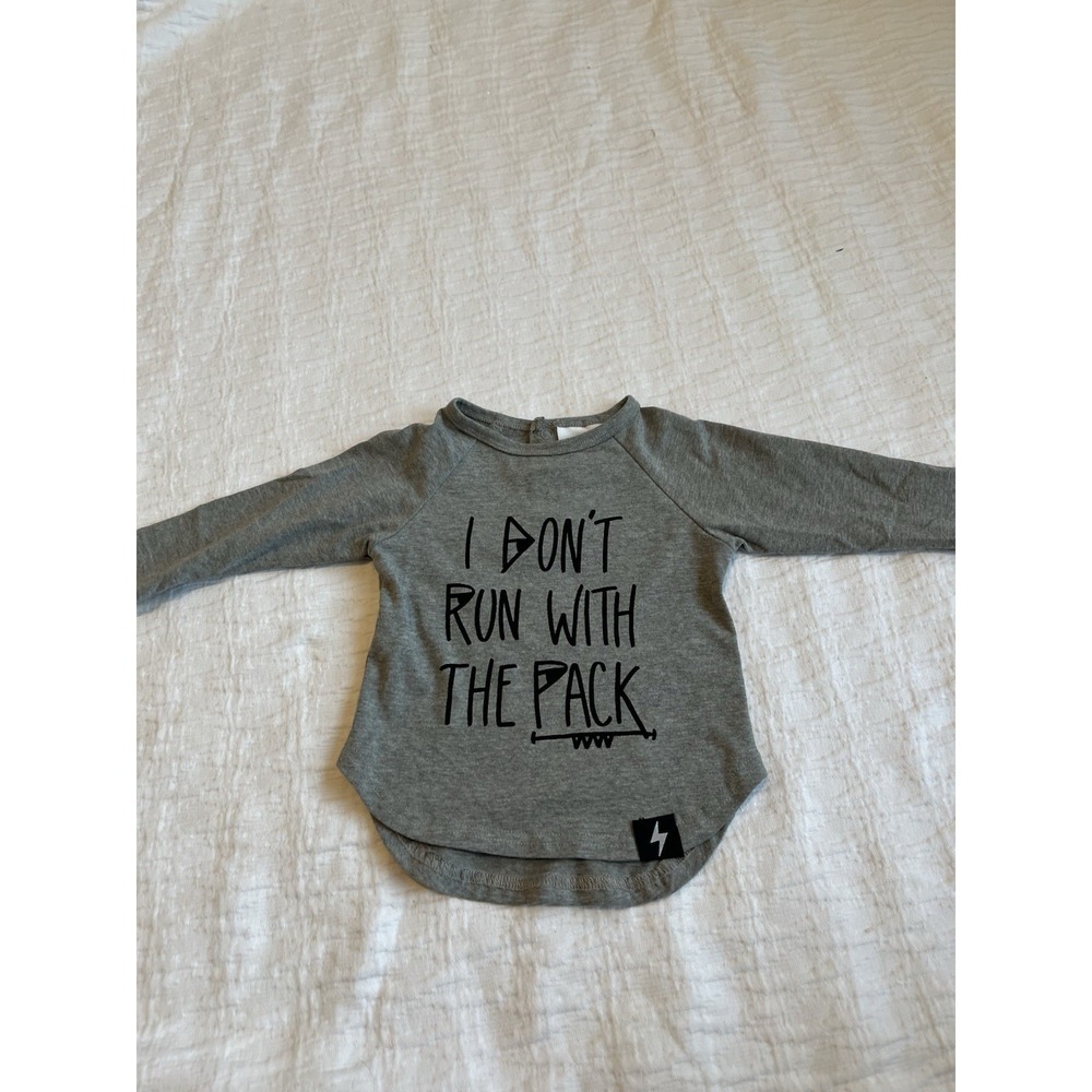 Kapow Wolf Pack L/S T-shirt SZ 3-6 Months
